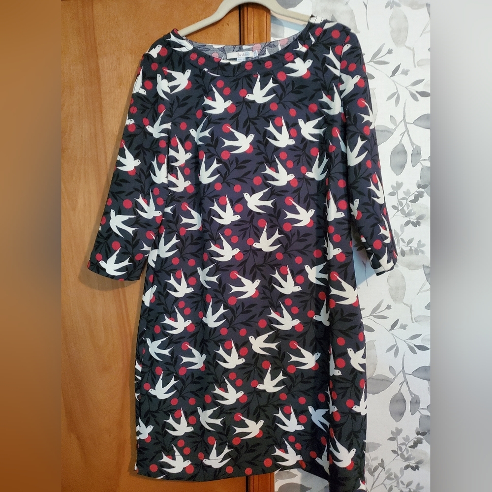 Boden Evelyn Sheath Dress 10R - Picture 6 of 9